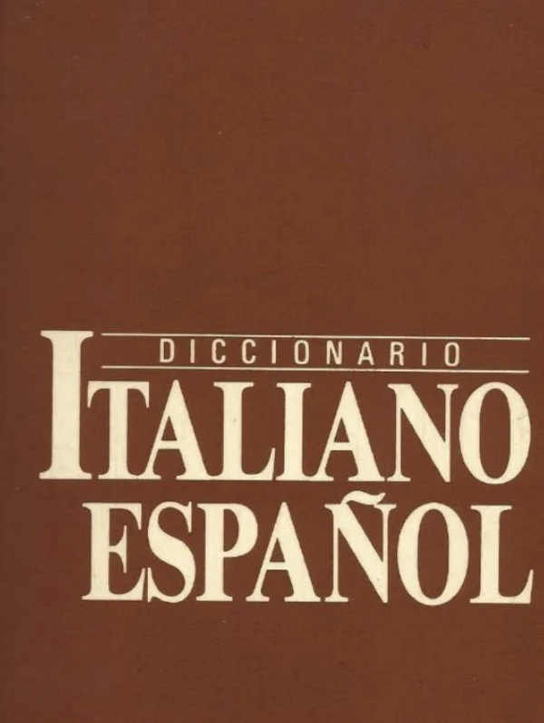 Diccionarios Italiano Español Examenexam 0111